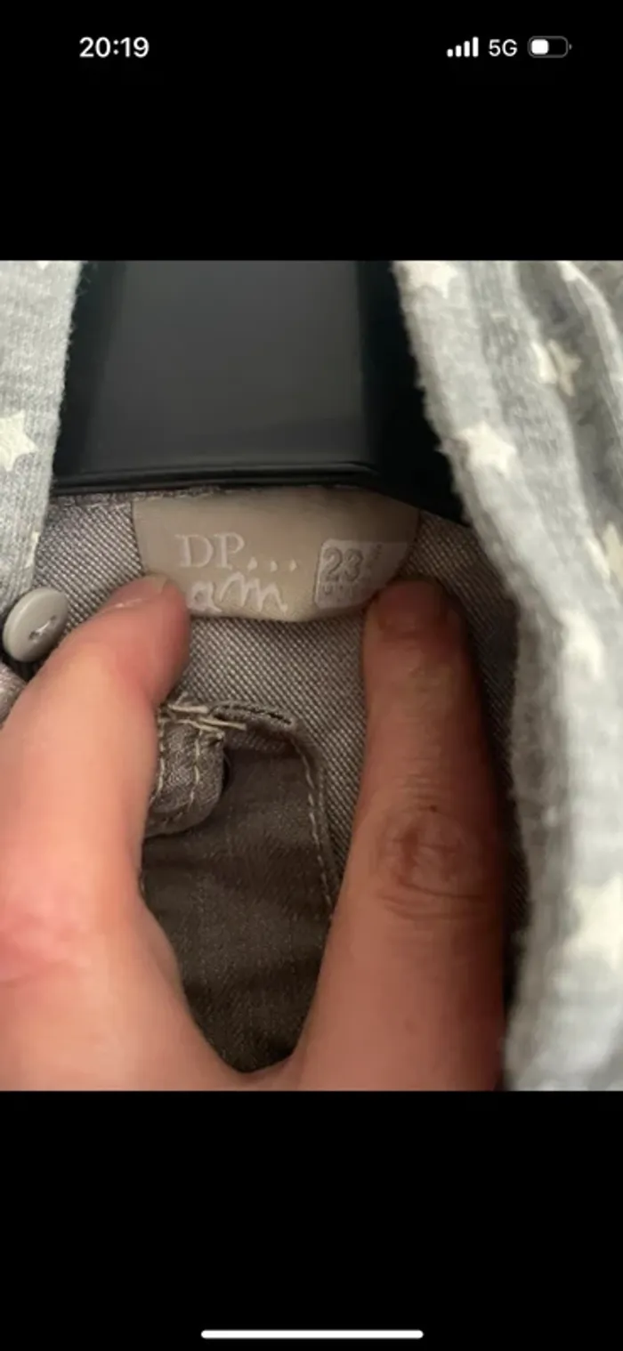 Veste en jeans dpam taille 23 mois - photo numéro 3