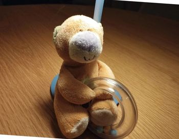 Hochet ours + jeu de billes