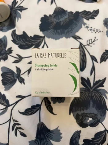 shampoing solide au karité la kaz naturelle