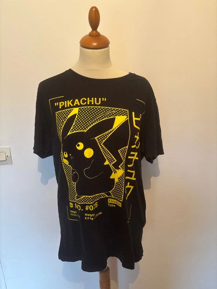 T-shirt manche courte homme taille L Pokémon