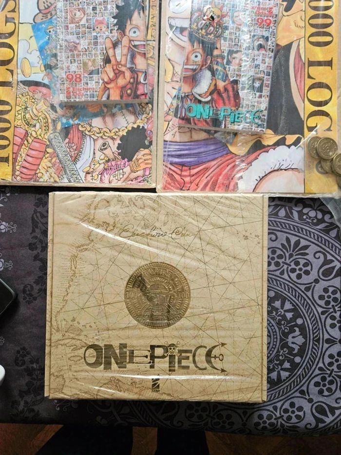 Onepiece 98 99 100 italien + planche à dessin la.nuit Onepiece - photo numéro 4