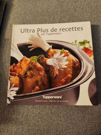 Livre ultra plus de recettes par tupperware