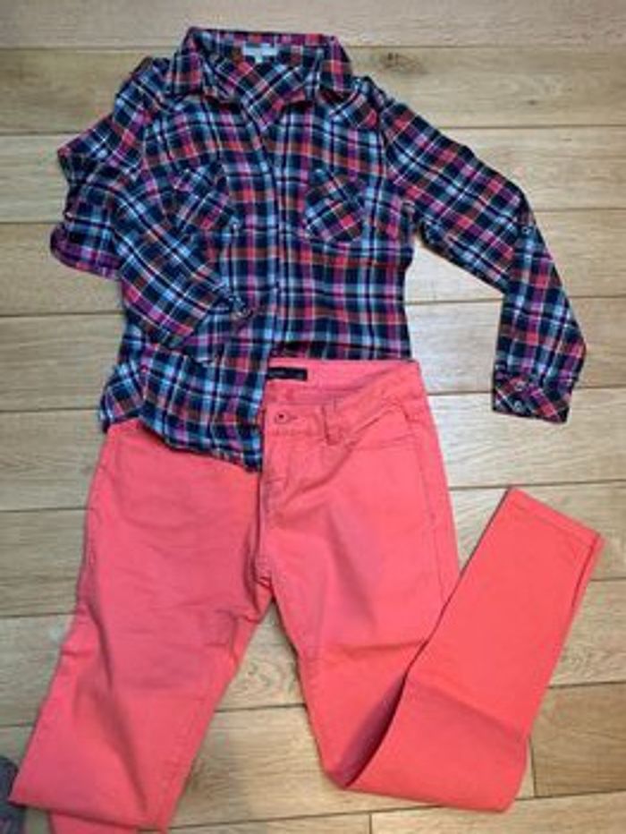 Chemise flanelle carreaux - photo numéro 4