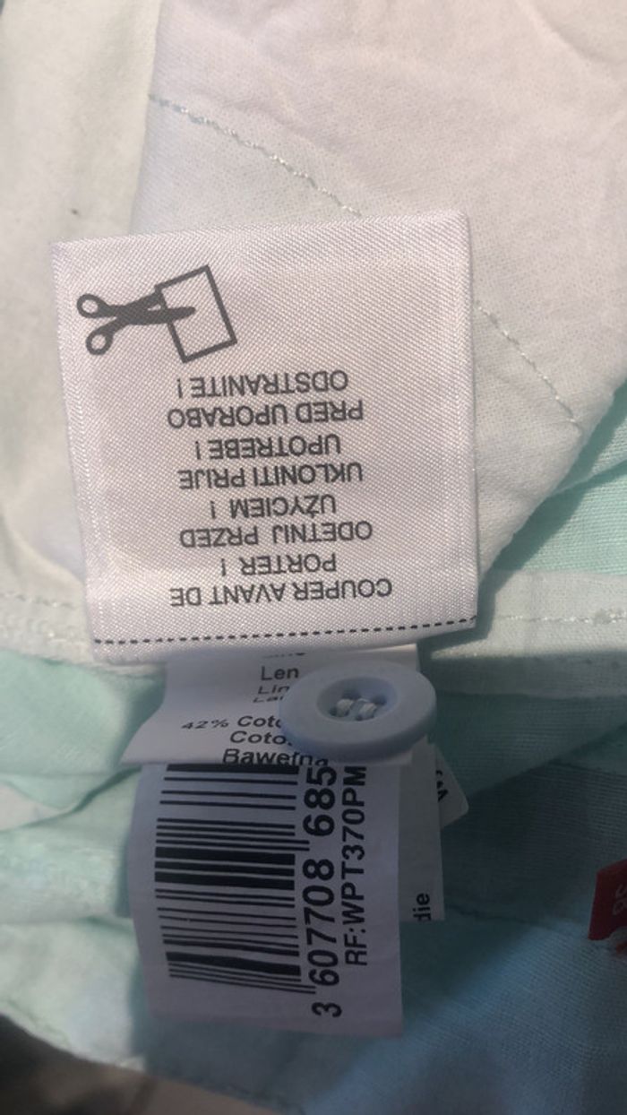 Pantalon d’été en lin et coton tissia taille 38 - photo numéro 4