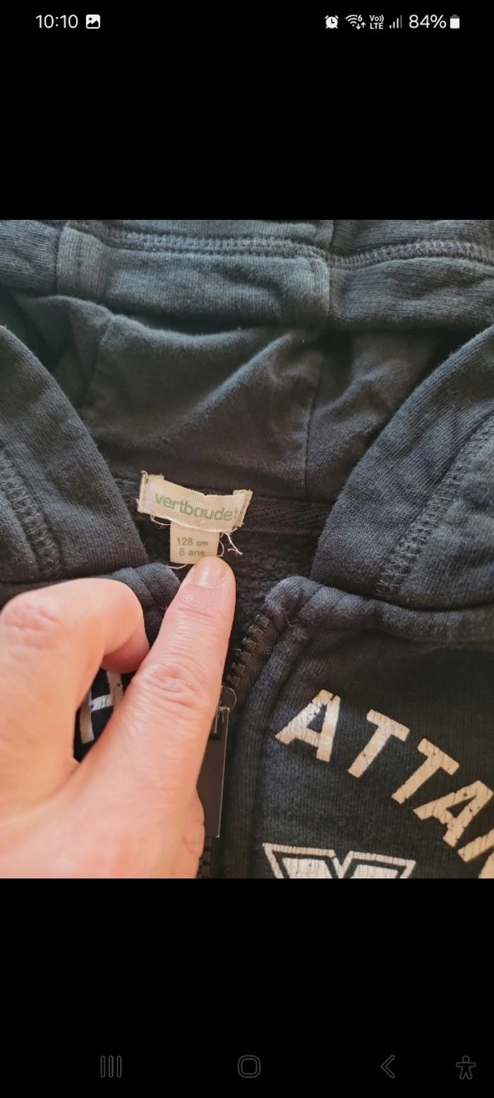 Lot de 5 sweats garçon 8 ans - photo numéro 5