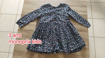 Robe 3 ans monoprix kids