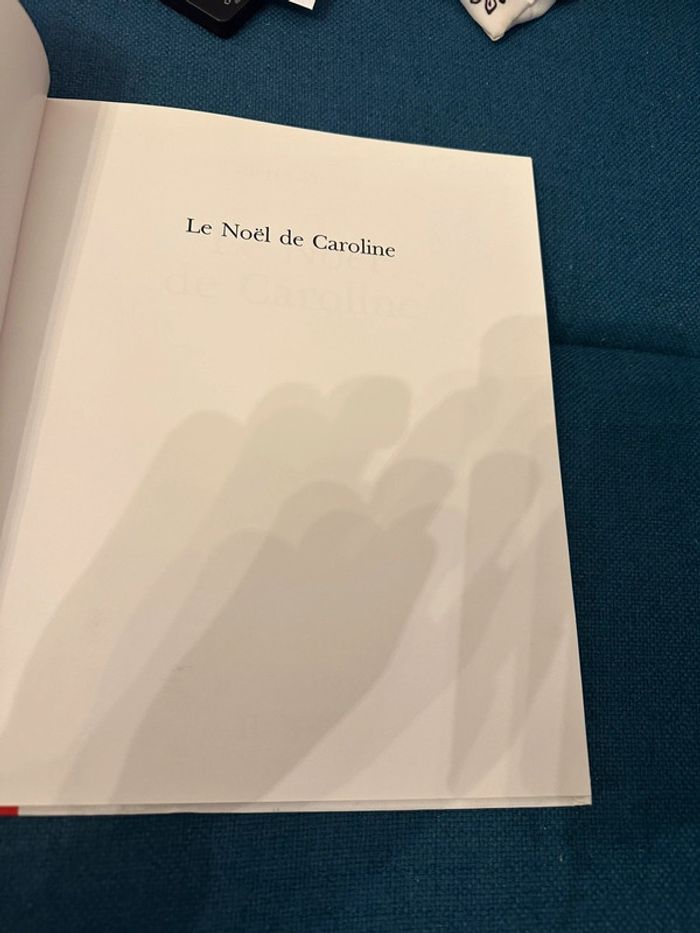 Livre Le Noel de Caroline édition collector Pierre Probst album bd rouge père - photo numéro 8