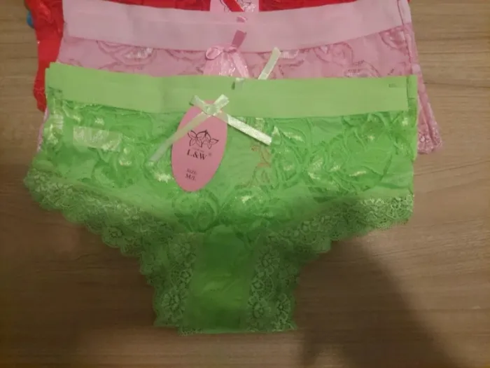 Lot de 5 shorty culotte femme taille L style dentelle - photo numéro 2