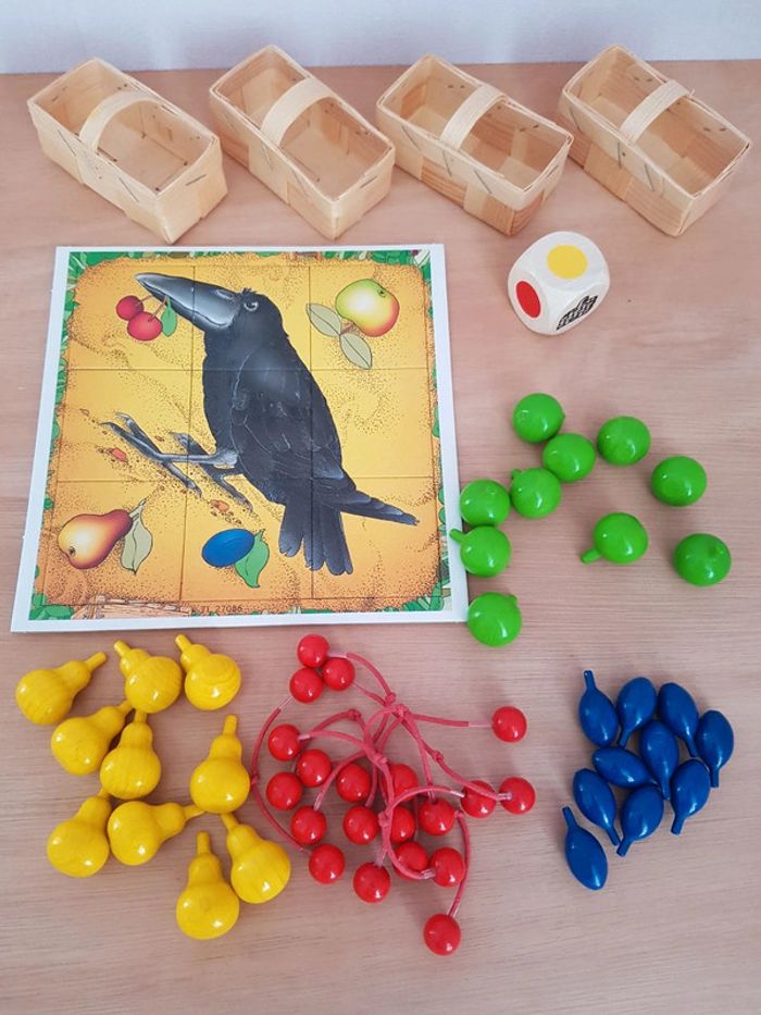 Haba jeu coopératif Le verger avec fruits en bois - photo numéro 11