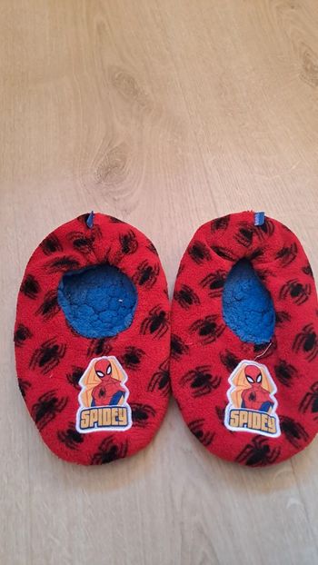 Chaussons spiderman