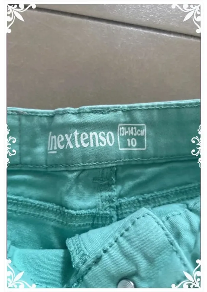 🌊 Short turquoise Inextenso - Taille 10 ans 🌿 - photo numéro 4