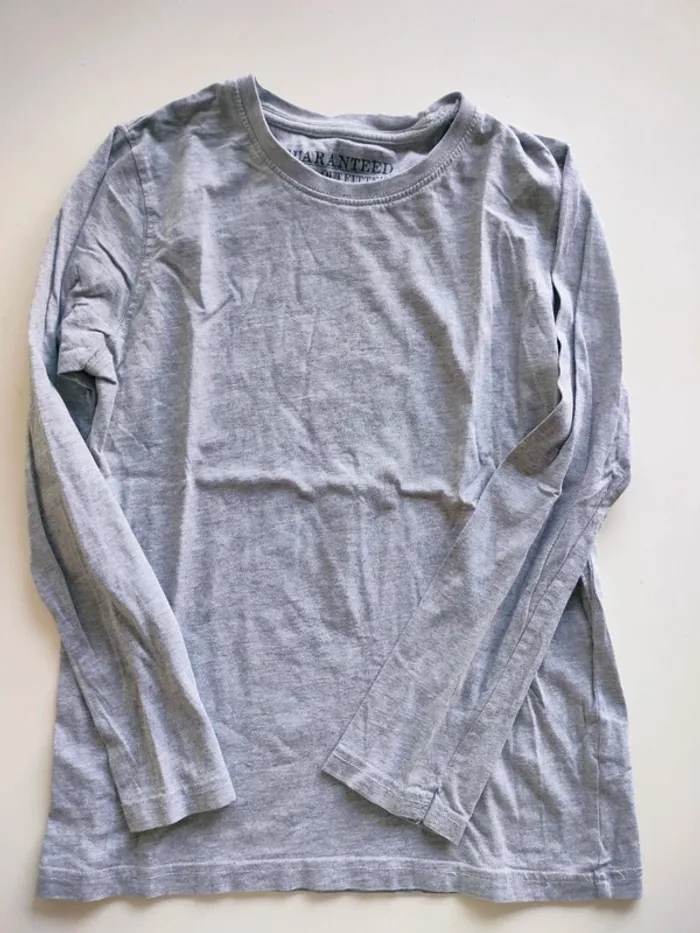 T-shirt gris Zara 140cm - photo numéro 3