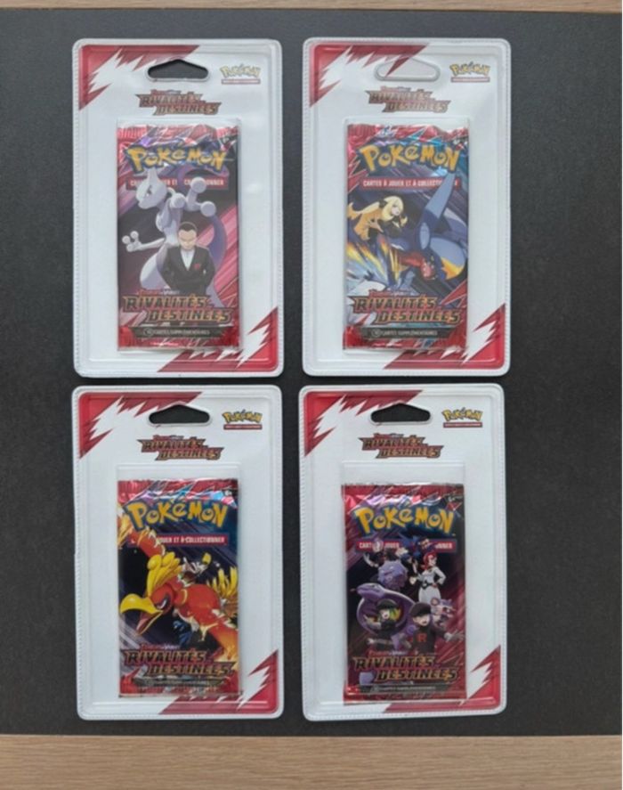 Pokémon Blister Rivalités Destinées Écarlate et Violet EV10 Neuf Français
