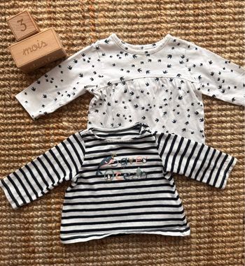 Lot tee shirt Vertbaudet 3mois / 60cm