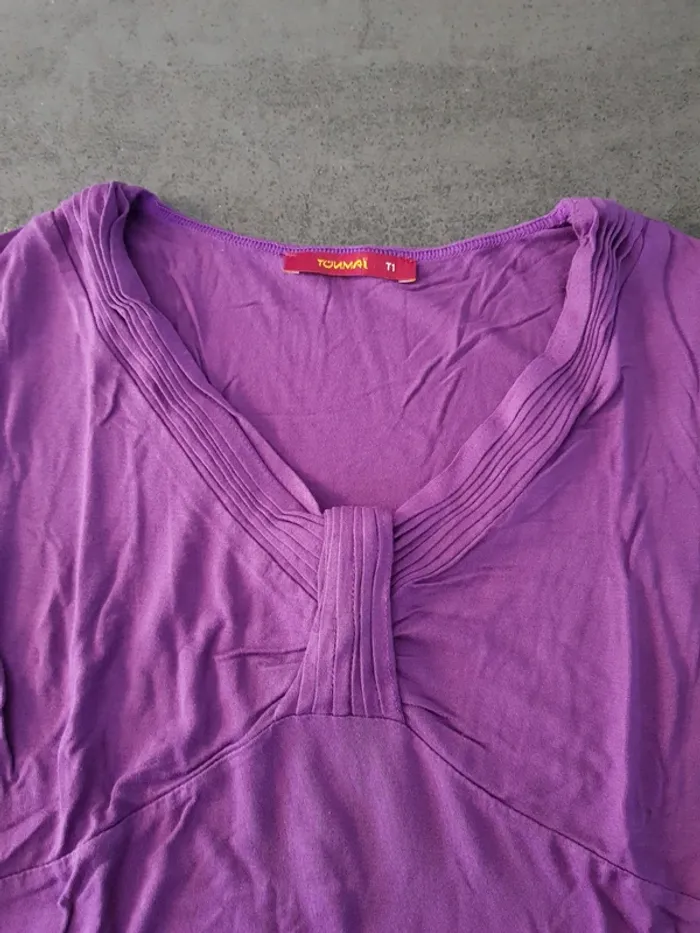 Haut violet T1