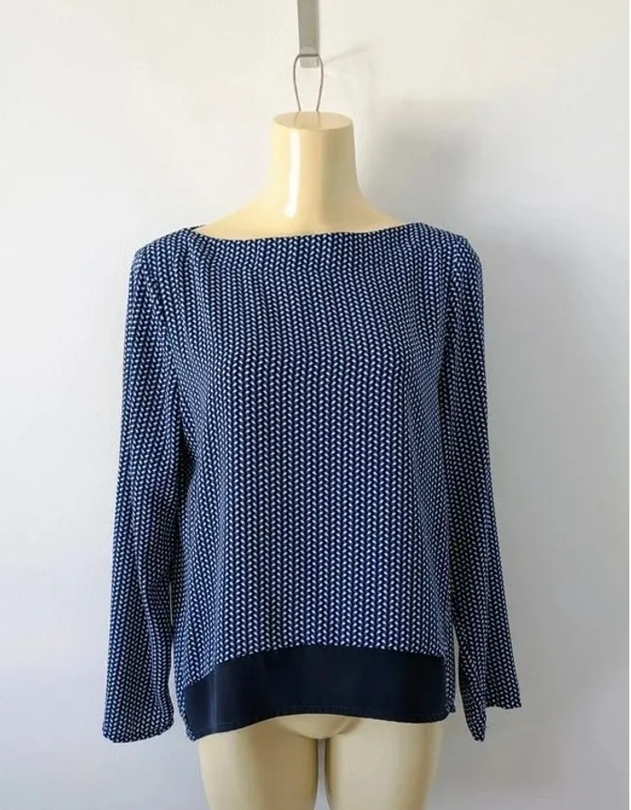 Blouse manches longues - Hippocampe - taille 36
