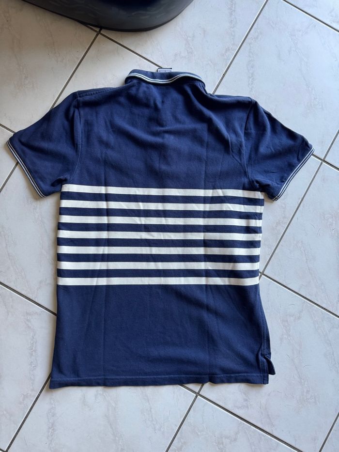 Polo Nike Équipe de France FFF bleu rayures – Taille M - photo numéro 5
