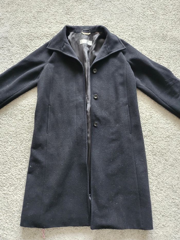 Manteau long noir Max Mara taille 40 - photo numéro 4