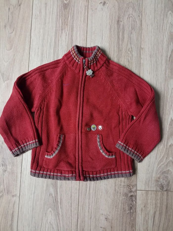 Pull chaud rouge