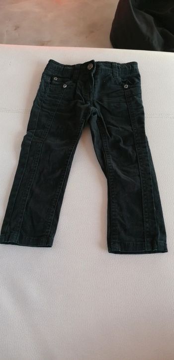 Pantalon fille noir