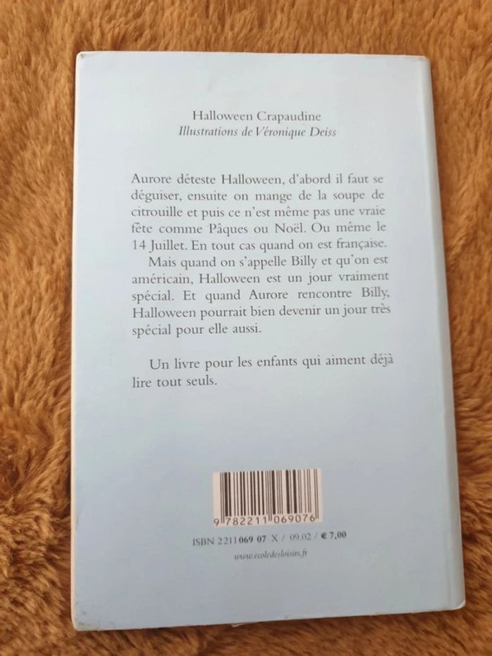 Livre Halloween Crapaudine - école des loisirs / école des max - photo numéro 2