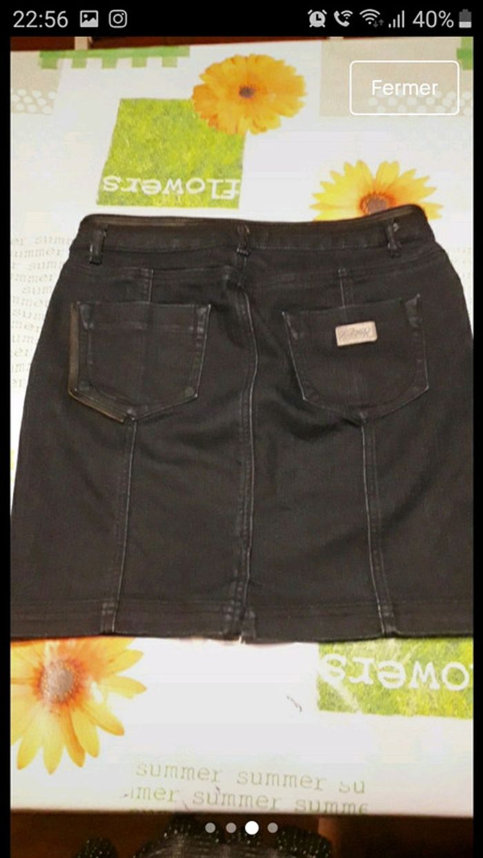 Jupe en jean's - photo numéro 2