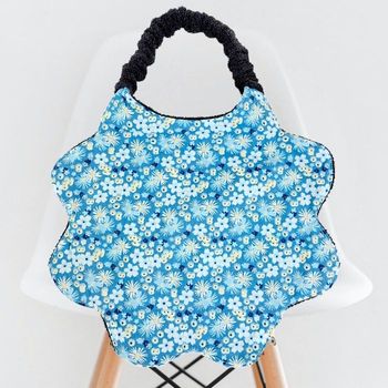 Serviette enfant bleue 