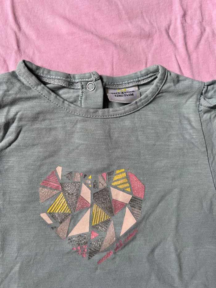 Lot 2 t-shirt ML - photo numéro 3