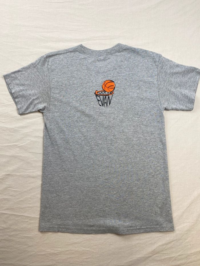 T-shirt imprimé sport USA, homme, été, Gris S - photo numéro 3