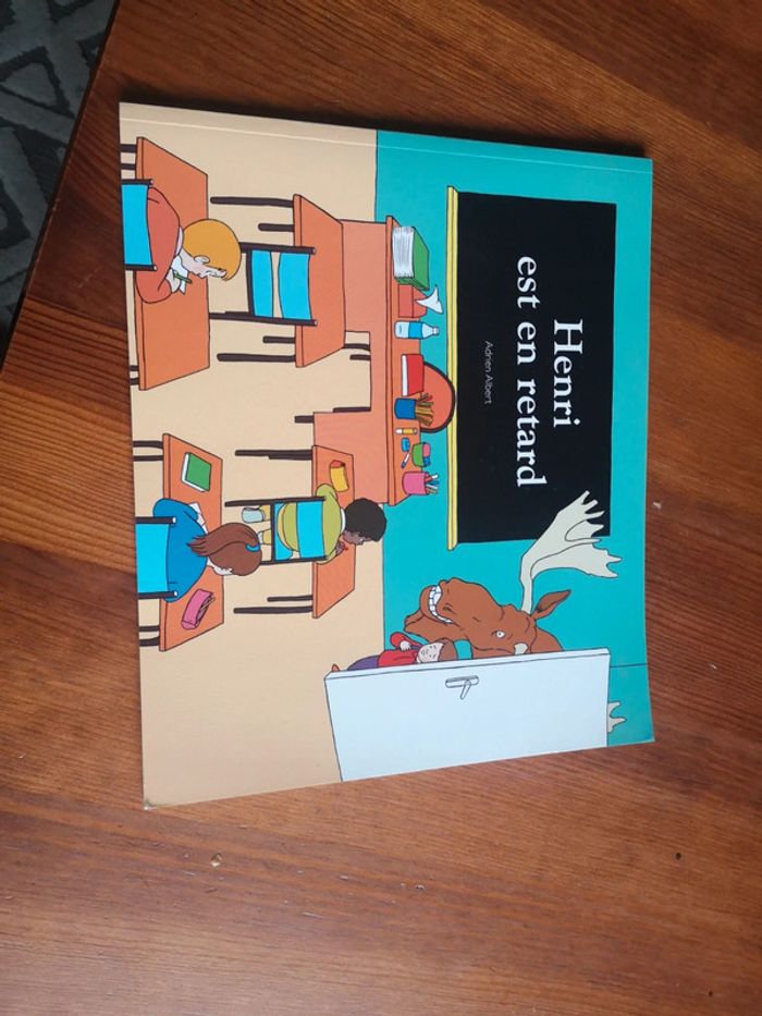 Livre Henri est en retard
