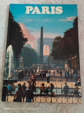 Paris , livre de 1987