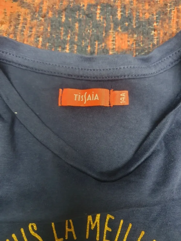T-shirt tissaia 14 ans - photo numéro 2