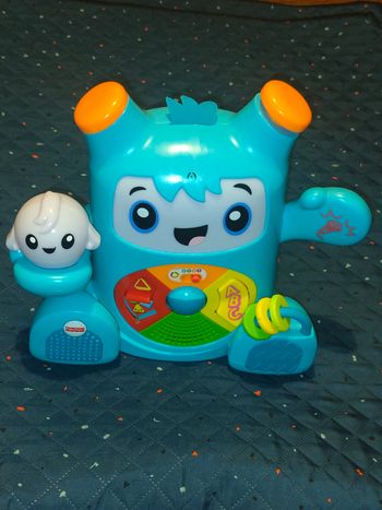 Mon ami Rocki - jouet interactif Fisher-Price bleu