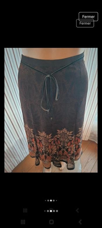 Jolie Jupe marron Gerry Weber fr/be 46 neuve