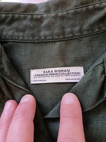 Chemise longue Zara taille M