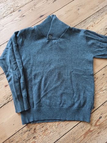 Pull gris 6 ans