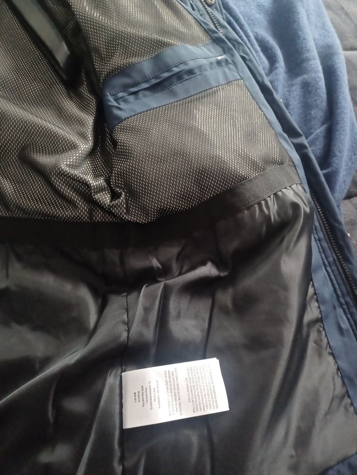 Blouson  homme L tokyo laudry neuf bleu plusieurs poches - photo numéro 9