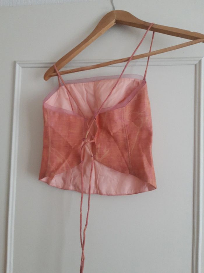 Ensemble bustier saumon elena sorel - photo numéro 4