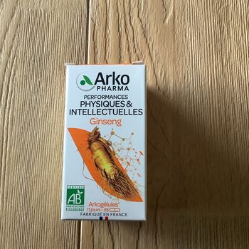 Arkopharma Ginseng 45 gélules Neuf
