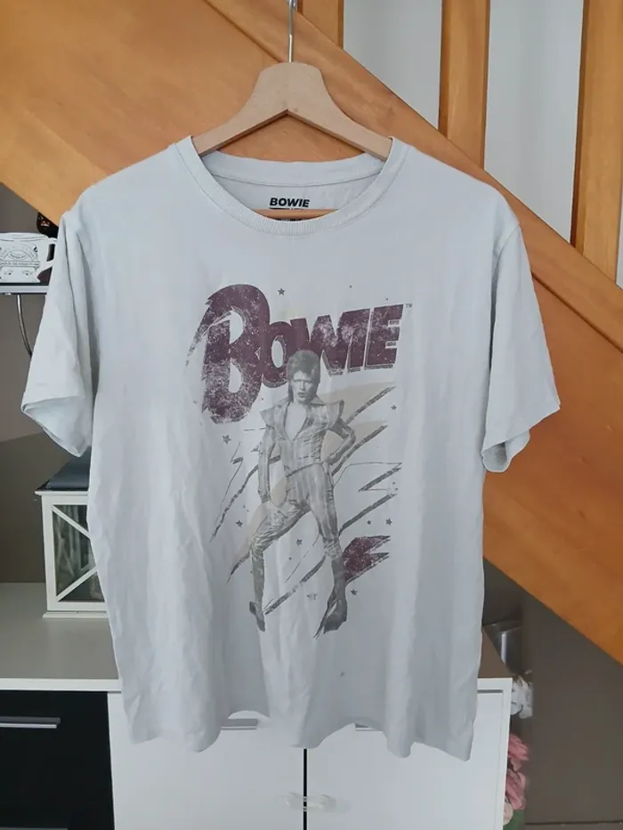 Tee-shirt Collector David Bowie Taille L🌿🎉 - photo numéro 5