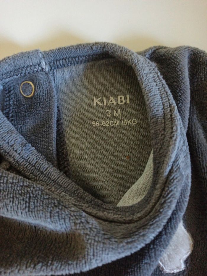 Pyjama 3 mois Kiabi - photo numéro 2