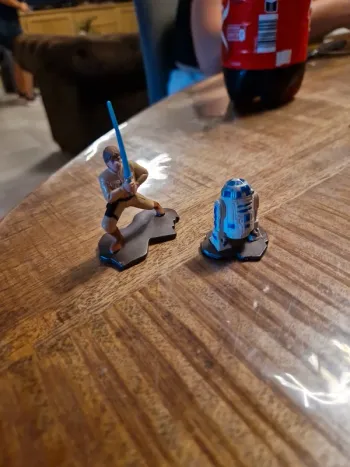 R2d2 et luke skywalker kenner 1994 en plomb