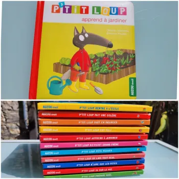 Livre P'tit Loup, Auzou Éveil 🥕 P'tit Loup apprend à jardiner 🥒 72