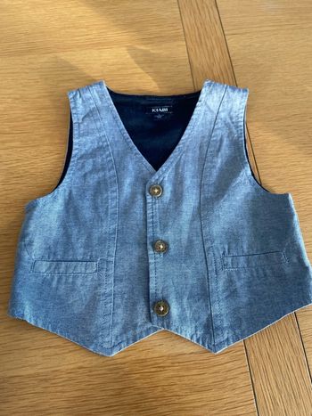 Gilet ceremonie garçon