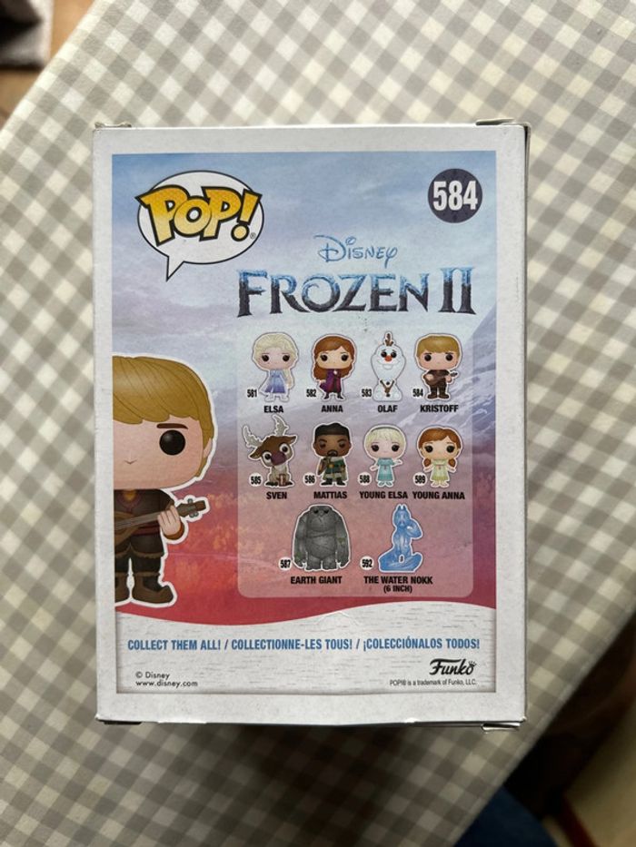 Figurine Funko Pop Frozen II, Kristoff pop 584 - photo numéro 2