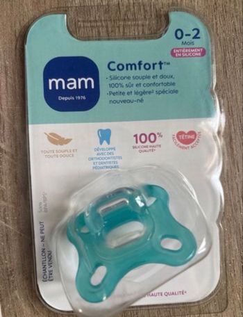 Tétine mam  0-2mois 