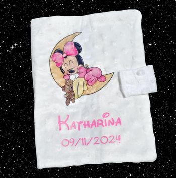 Protège carnet de santé personnalisé  minnie
