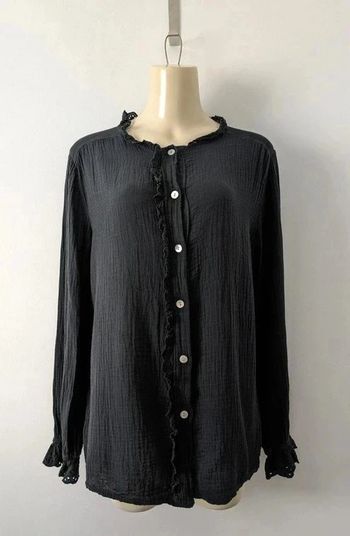 Chemisier blouse manches longues - By Coco - taille 42/44
