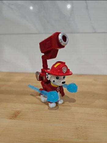 Figurine Marcus hero pup film pat patrouille projectiles