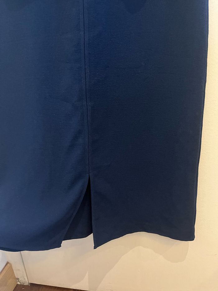 Robe longue sans manches bleu marine taille M - photo numéro 6